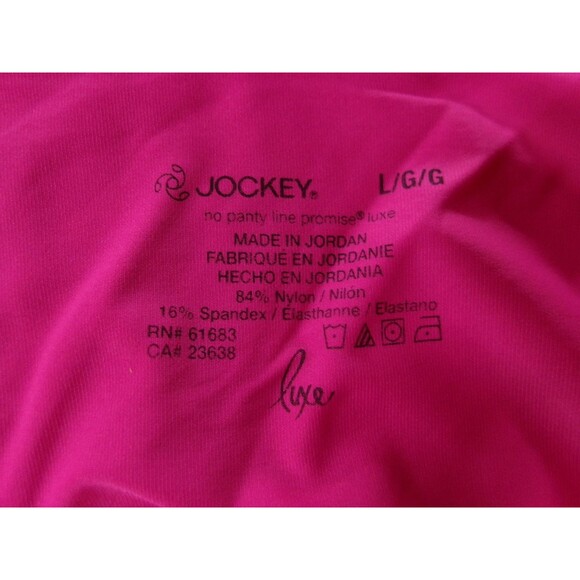 Jockey Cami Top Women Large Fuchsia Pink Base Layer Capsule Luxe Seamless Preppy - Picture 6 of 8